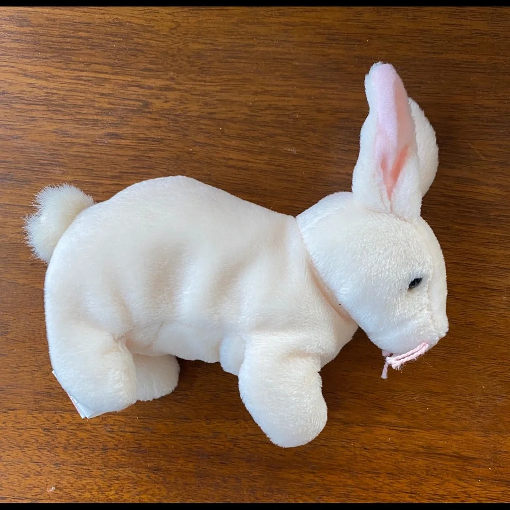 TY Beanie Baby Nibbler‎ 1998 Easter Bunny